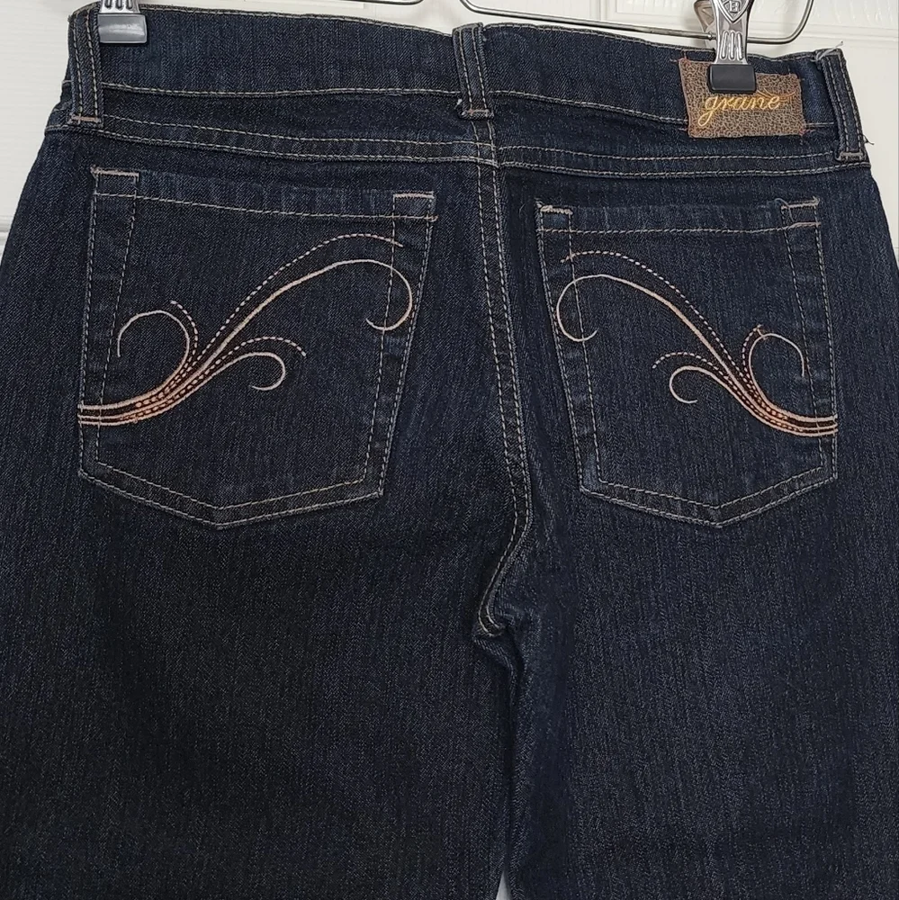 Grane Women's Dark Blue Jeans - Picture 4 of 8
